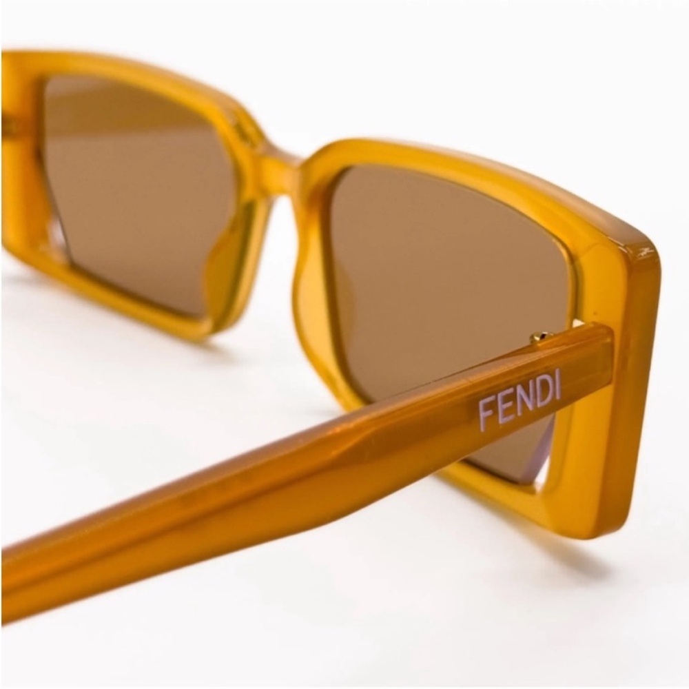 Fendi “WAY” Rectangular Sunglasses - Picture 4 of 11